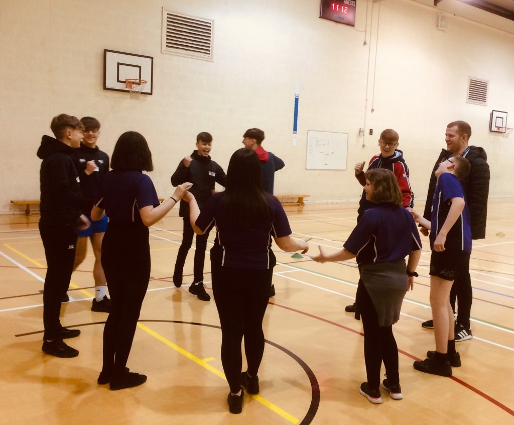 Year 11 CCYD Tackle pupils visit Pencoed College